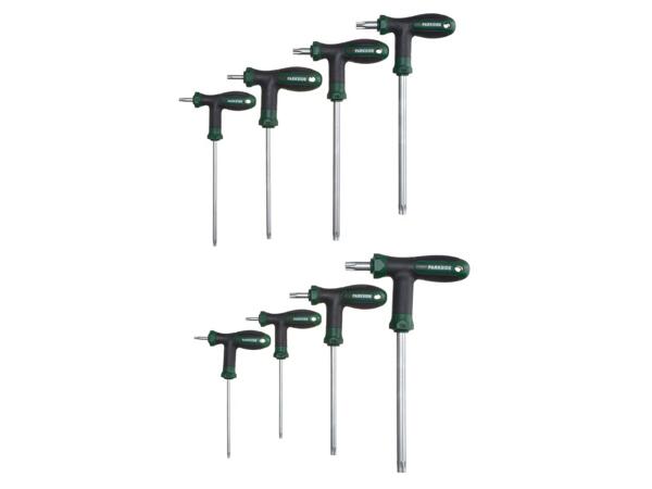 T-handle key set, 8 pieces