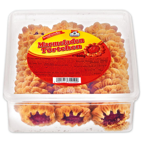 Marmeladen Törtchen / Haferplätzchen