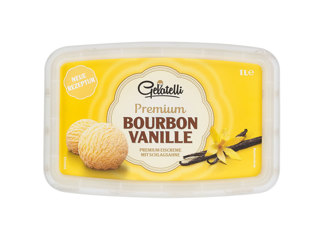 Premium vanilleroomijs
