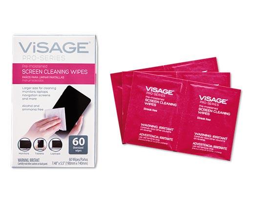 Visage 
 Pre-Moistened Lens or Screen Cleaning Wipes