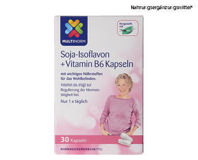 MULTINORM SOJA-ISOFLAVON MIT VITAMIN B6