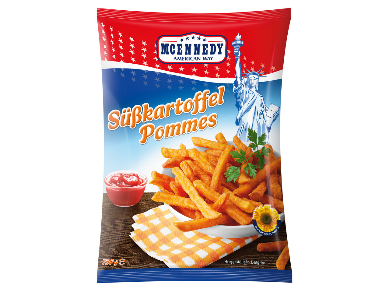 MCENNEDY Süßkartoffel Pommes