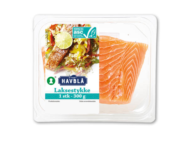 HAVBLÅ Laksestykke