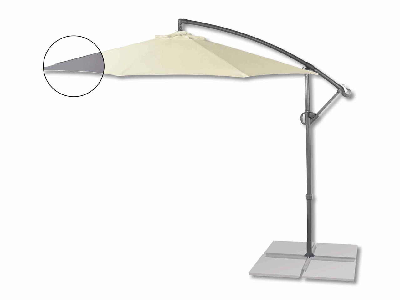Parasol déporté