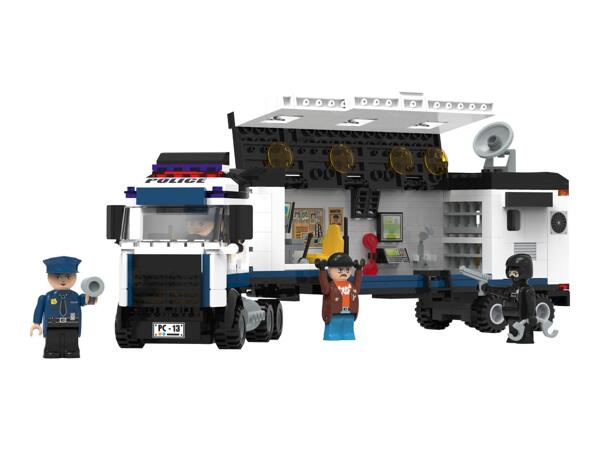 Lupilu Police Truck Clippys Set - 489 Pieces