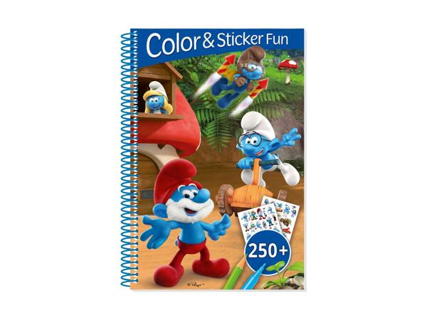 Colouring and Sticker Book
