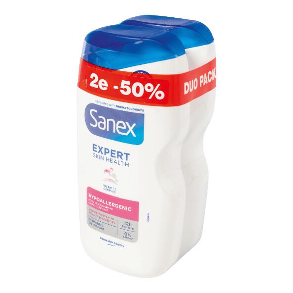SANEX(R) 				Gel douche, 2 pcs