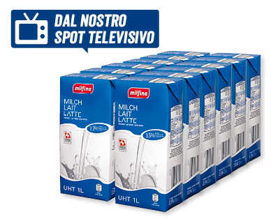 Latte intero UHT MILFINA