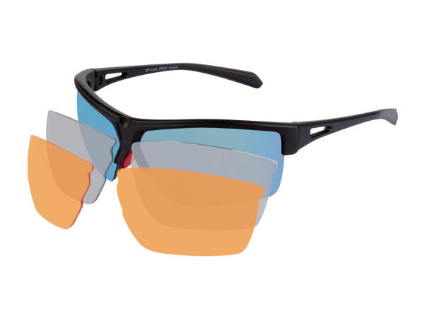 Lunettes de sport avec verres interchangeables