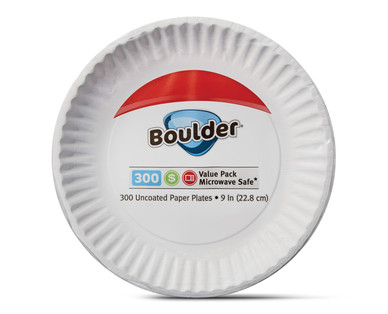 Boulder Uncoated Paper Plates