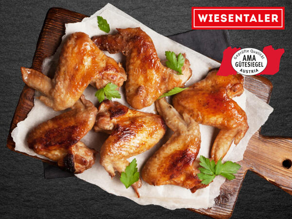 Frische Hendl Flügel
