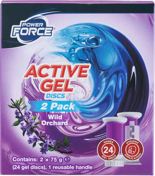 Assorted Toilet Active Gel Discs 2 Pack