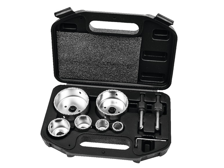 Bi-Metal Hole Saw Set, 9 pieces
