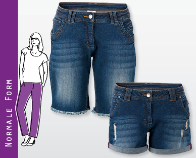BLUE MOTION Damen-Jeans-Shorts