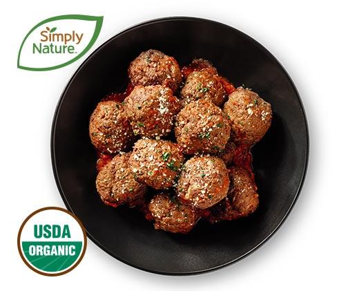 Simply Nature 
 Fresh Family Pack Organic Grass-Fed 85/15 Ground Beef