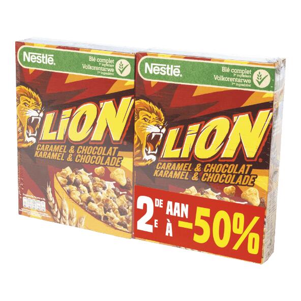 Lion ontbijtgranen, 2-pack
