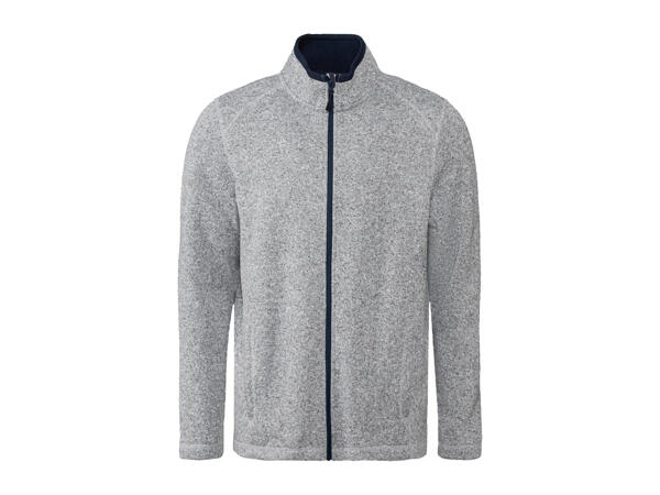 Livergy Men's Knitted Fleece Jacket