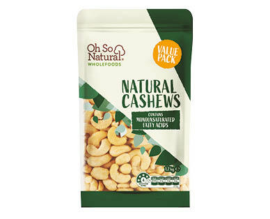 Natural Cashews 1.2kg