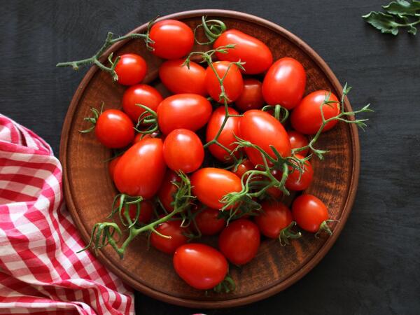 Økologiske daddelcherrytomater