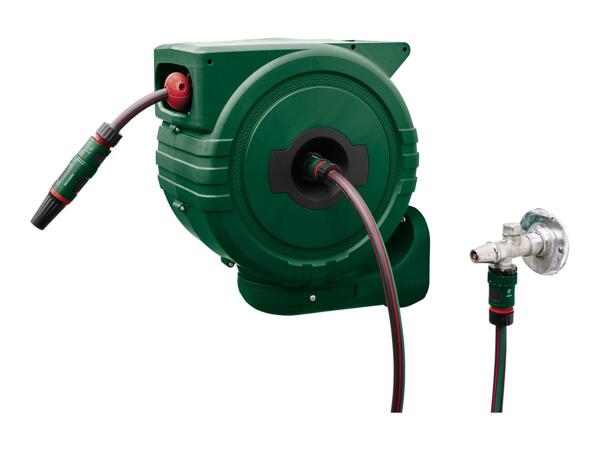 Parkside 25m Wall-Mounted Hose Reel