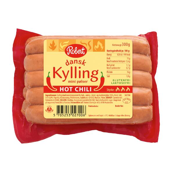Kyllingeminipølser