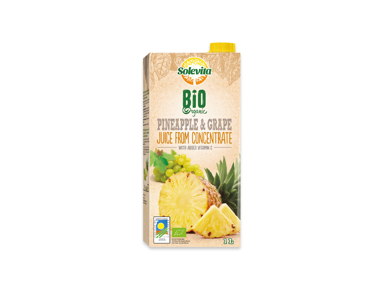 EKOLOGISK ANANAS- & DRUVJUICE