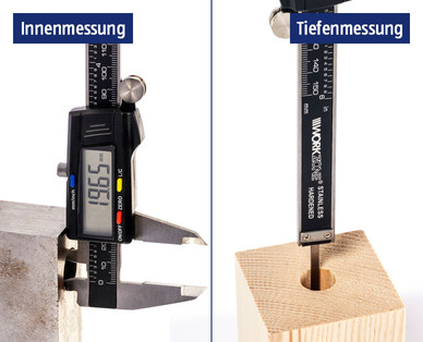 WORKZONE Digitale Schiebelehre