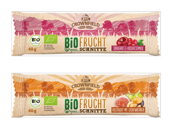 Barre aux fruits bio