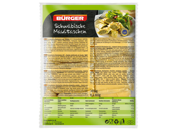Bürger Schwäbische Maultaschen