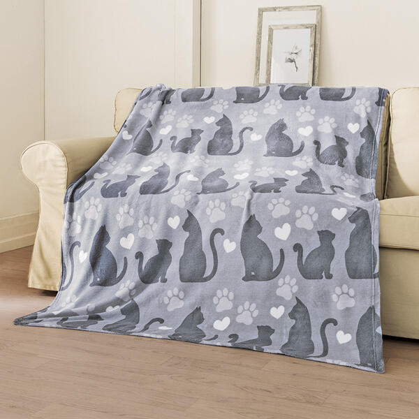 Coral Fleece-Decke "Tiere"