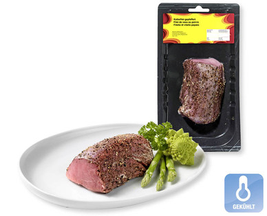 Gepfeffertes Kalbsfilet