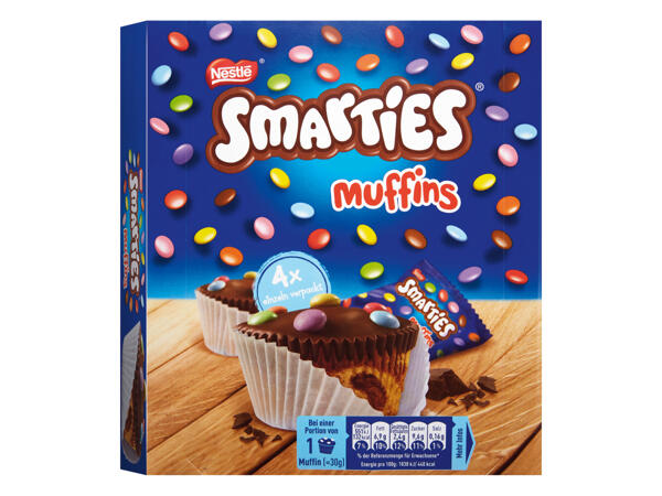 Smarties Muffins