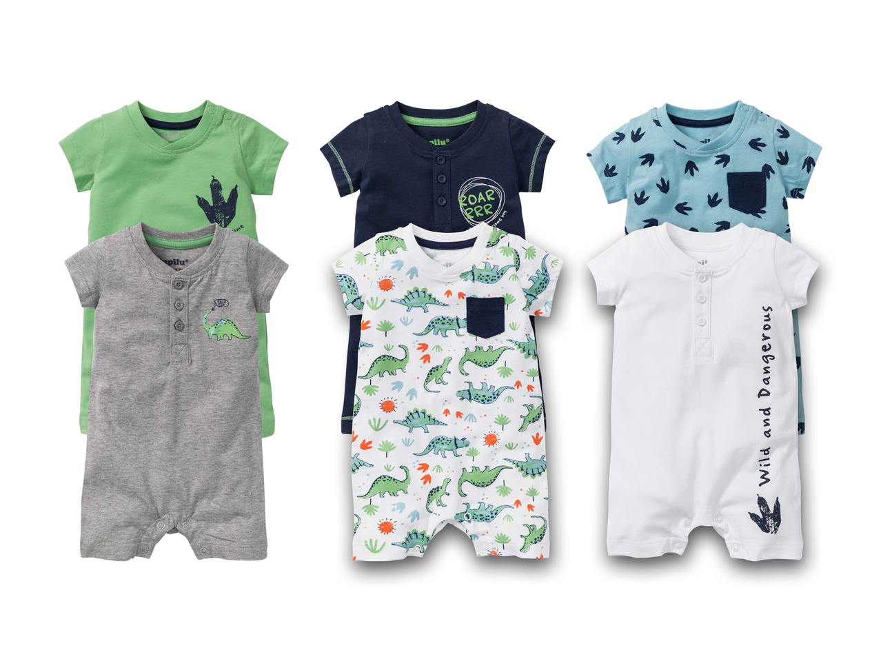 Pyjama pour bébé, lot de 21