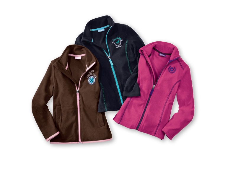 CRIVIT Girls' Riding Fleece Jacket