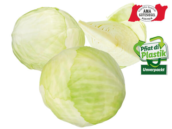 Weißkraut aus Österreich