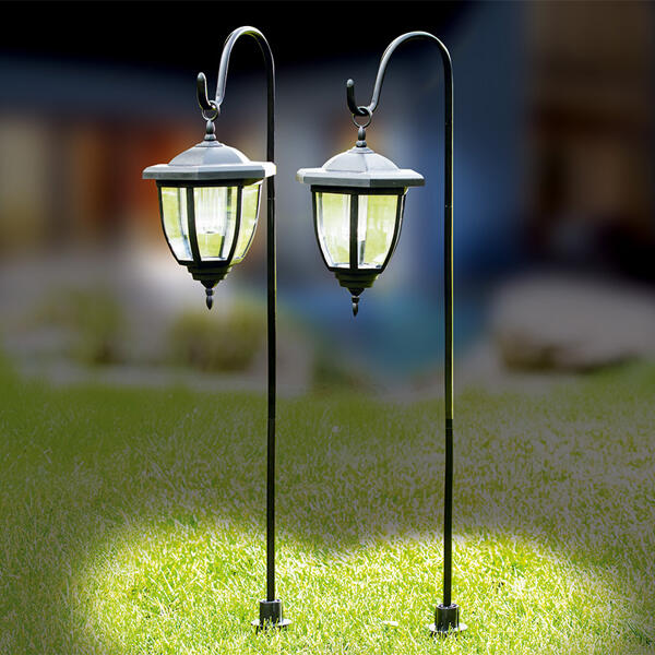 LED-Solar-Laterne 2er-Set