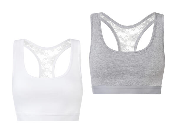ESMARA(R) Bustier med blonde 2-pak