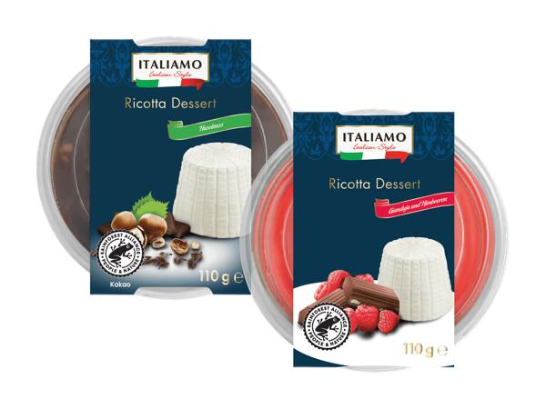Ricotta-Dessert im Glas