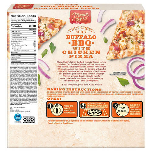 Spicy Buffalo BBQ & Chicken Thin Crust Pizza, 14.7 oz