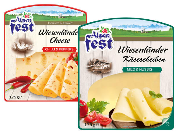 ALPENFEST Wiesenländer Käsescheiben