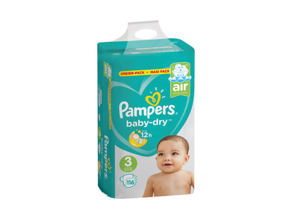 Couches Pampers Baby-dry taille 3
