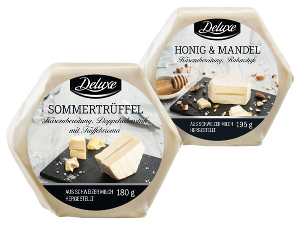 DELUXE Weichkäse mit Füllung