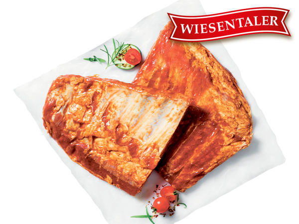 WIESENTALER Österreichische Barbecue Ribs mariniert