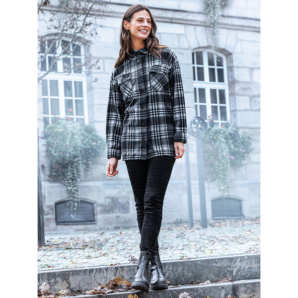 Leggings in Wildleder-Optik