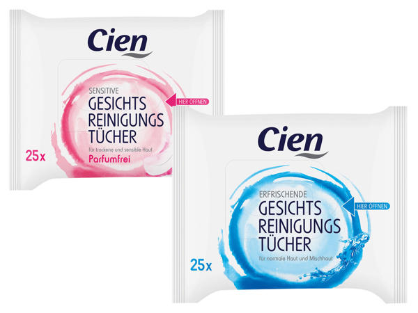 CIEN Gesichts-Reinigungstücher