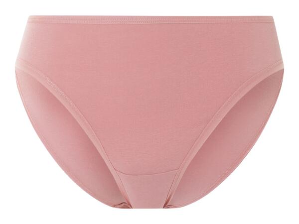 Esmara Ladies' Pink Briefs - 5 Pack
