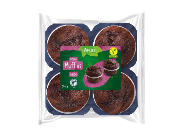 Muffins végans au chocolat