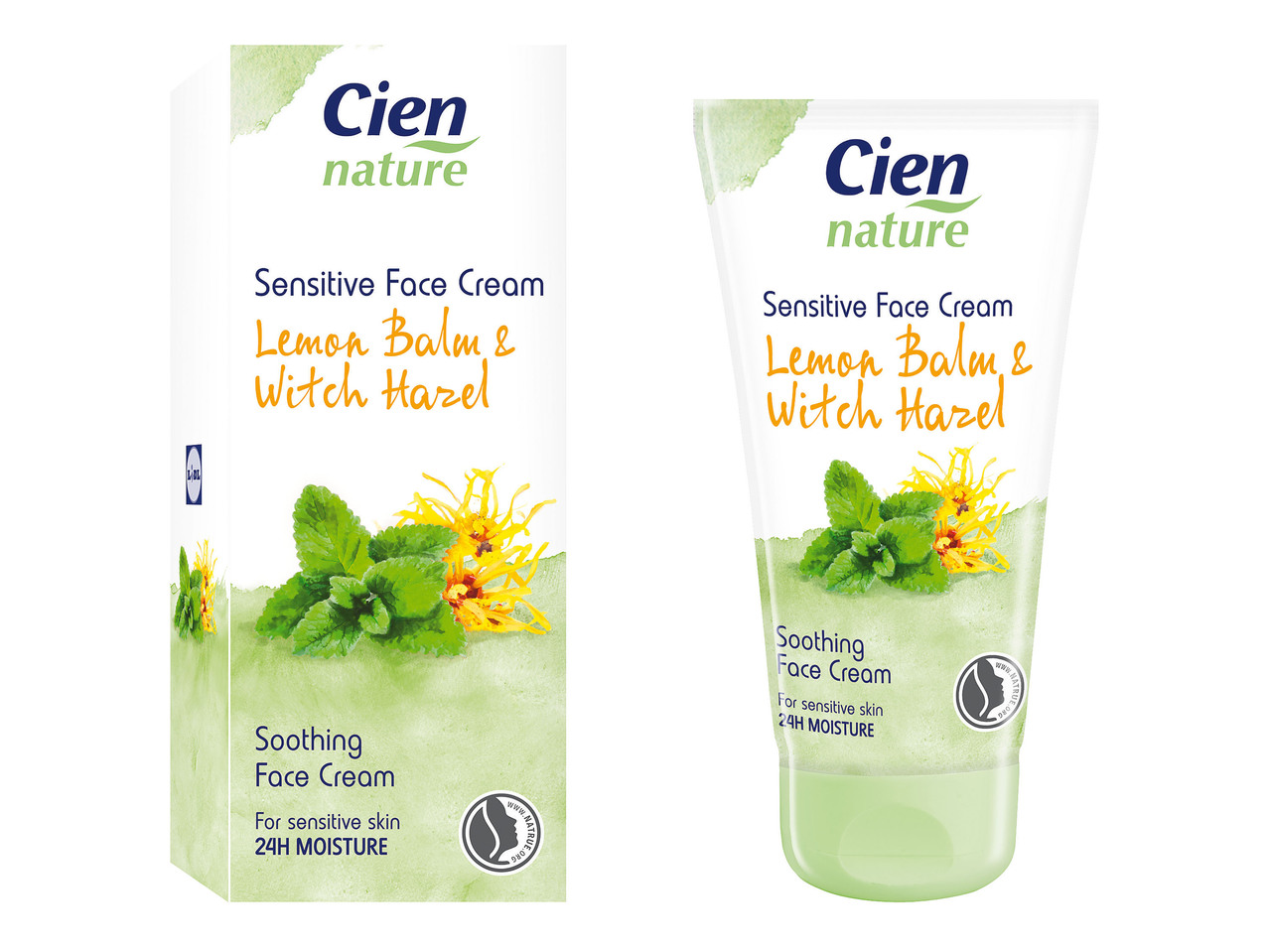 Face Cream with Lemon Balm and Witch Hazel