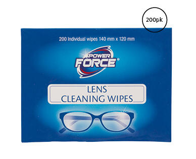 Lens Cleaning Wipes 200pk