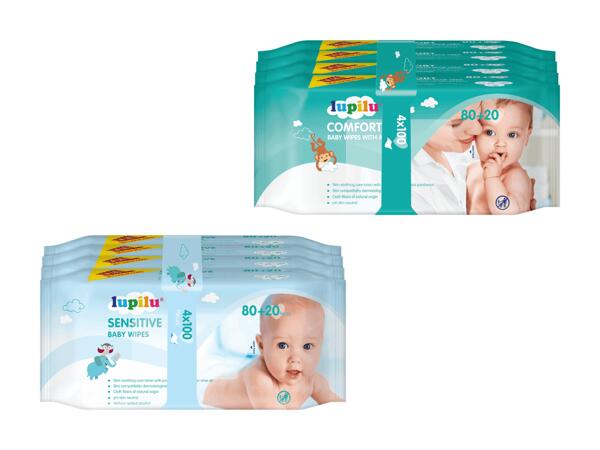 Lingettes humides pour bébé XXL